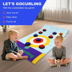 💥Last Day Special Sale 49% OFF👚 Tabletop Family Curling Game☄️☄️ Fun, Engaging, and Perfect for All Ages!
