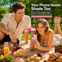 🌸LAST DAY SPECIAL PRICE!!🌸Magnetic Phone Sun Shade Umbrella – Adjustable Anti-Glare Screen Shield