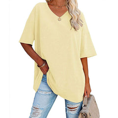 🔥BUY 2 GET 10% OFF💝Ladies V-Neck T-Shirt