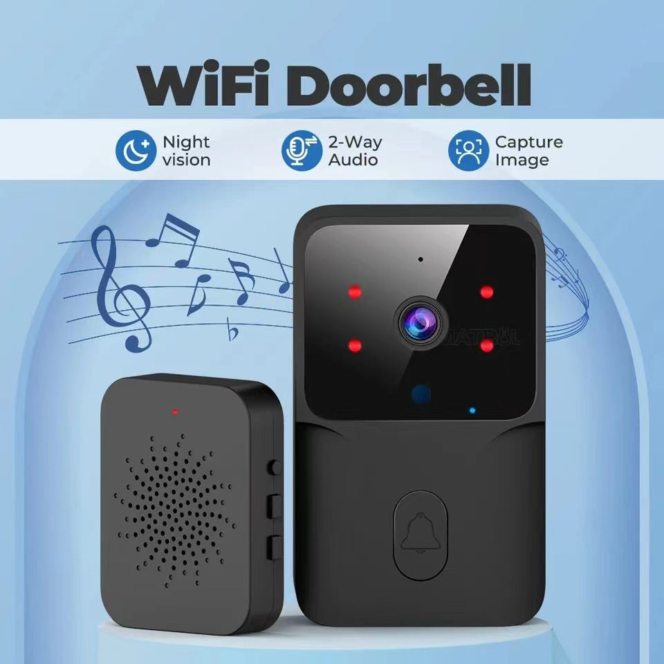 📢📢70 % OFF !! ⏰Smart WiFi Video Doorbell
