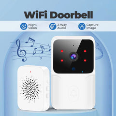 📢📢70 % OFF !! ⏰Smart WiFi Video Doorbell