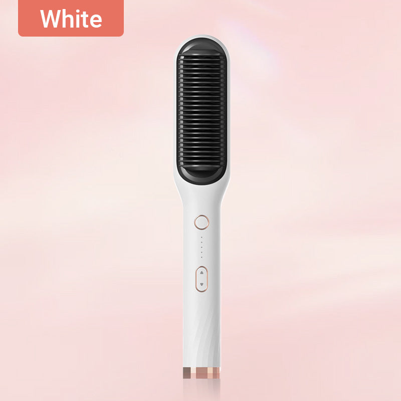 ✨Last Day Special Price £18.88!!💥Negative Ion Hair Straightener Styling Comb💇♀