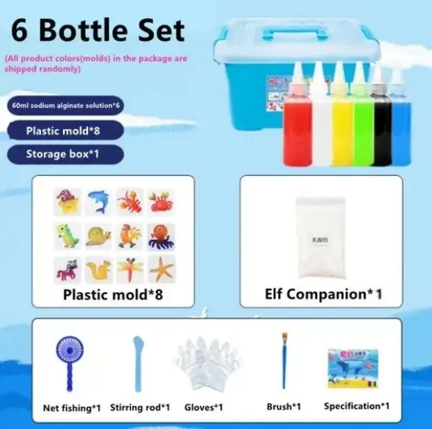 🎁Easter Hot Sale 50% OFF💥Magic Water ELF, Children Handmade Aqua Gel Sensory Toy Set