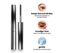 💖Buy 2 Get 1 Free💖New Iron Brush Waterproof Curling Mascara