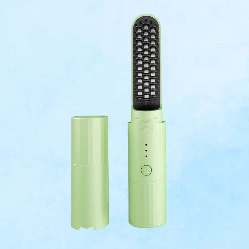 💖LIMITED SALE - ONLY £13.99 TODAY!!💖2-in-1 Rechargeable Long-lasting Straightening Comb