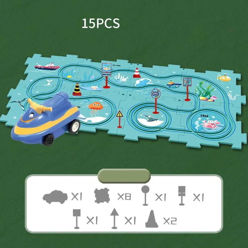 🎁Hot Sale 49% Off🚗Kids Car Track Set