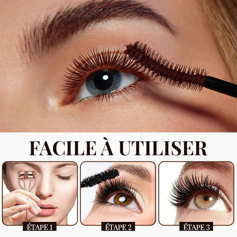 🔥Hot Sale🔥Long lasting waterproof mascara 4D Silk fiber lashes