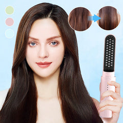 💖LIMITED SALE - ONLY £13.99 TODAY!!💖2-in-1 Rechargeable Long-lasting Straightening Comb