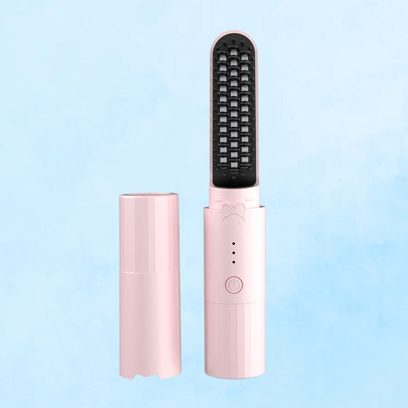 💖LIMITED SALE - ONLY £13.99 TODAY!!💖2-in-1 Rechargeable Long-lasting Straightening Comb