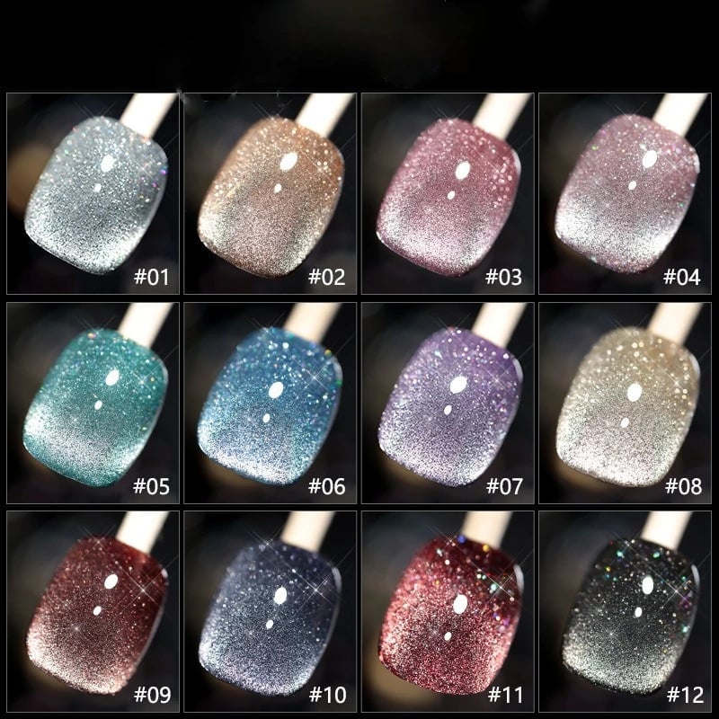 💥Hot Sale 50% OFF💎Laser Diamond Cat Eye Nail Polish