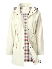🔥Limited Hot Sale 50% OFF🎁🧥3-in-1 Plaid Waterproof Jacket for Women– Rain, Wind & Cold, All Covered