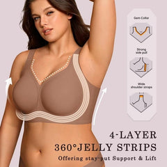 🎁Last Day Promotion 50% OFF ✨🏆Super firming bra | Women Wirefree Seamless Bras 👍No more sagging breasts