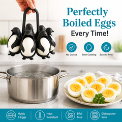 💥 BUY 2 GET 1 FREE +75% off! 🥳Penguin Shaped Egg Cooker