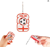 😍2026 NEW SALE-49% OFF😍3D Printed Soccer Fidget Toy, Spinner with Click Keyboard Button & Whistle,All in One Fidget Toy Keychain for Adults Stress Relief