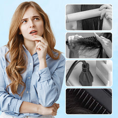 💖LIMITED SALE - ONLY £13.99 TODAY!!💖2-in-1 Rechargeable Long-lasting Straightening Comb