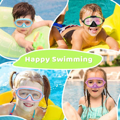 🔥LIMITED SALE 50% OFF!!🏆#1 Bestselling🏊♀️HD children's large frame waterproof and anti-fog swimming goggles