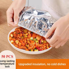 🥳Buy 150 PCS,get 100 PCS free✨ 💝Aluminum Foil Heat-retaining Cover