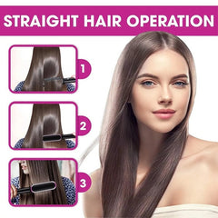 ✨Last Day Special Price £18.88!!💥Negative Ion Hair Straightener Styling Comb💇♀