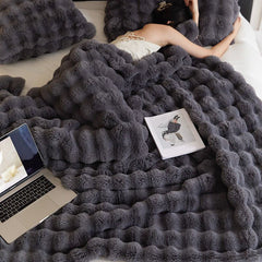 ☁️Wrap Yourself in Comfort | Luxury Double-Sided Soft Fluffy Blanket🎁 Super Fluffy Soft Blanket