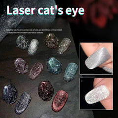 💥Hot Sale 50% OFF💎Laser Diamond Cat Eye Nail Polish