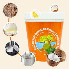 ✨Buy 2 Get 1 Free✨Multi-Purpose Coconut Oil Cleaning & Polishing Paste