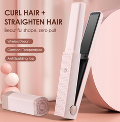 🌈Hair Straightening Comb Curling Iron