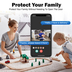 📢📢70 % OFF !! ⏰Smart WiFi Video Doorbell