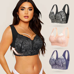 🤩LAST DAY SALE-49% OFF🔥Ultimate Lift & Support Lace Plus-Size Bra