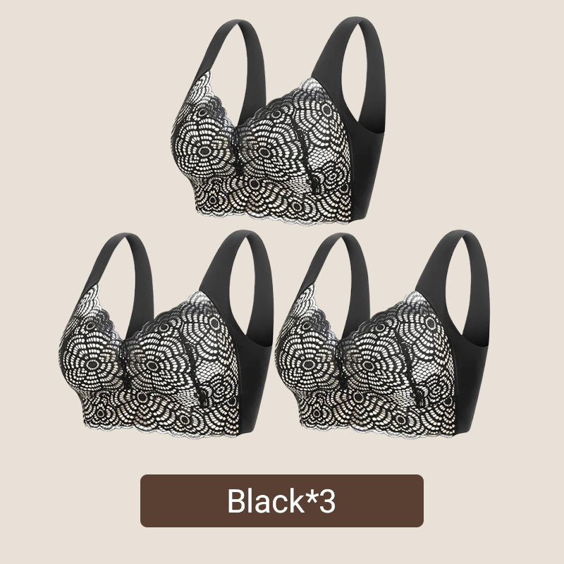 🤩LAST DAY SALE-49% OFF🔥Ultimate Lift & Support Lace Plus-Size Bra