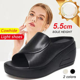 ⏰️Last Day For Free Shipping✨ Elevation 5.5 cm Inclined Heel Sandals – Comfortable Lift, Stylish Design & Perfect for Daily Wear 🌸