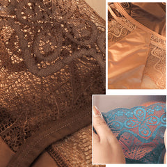 Seamless Ice Silk Lace Panties