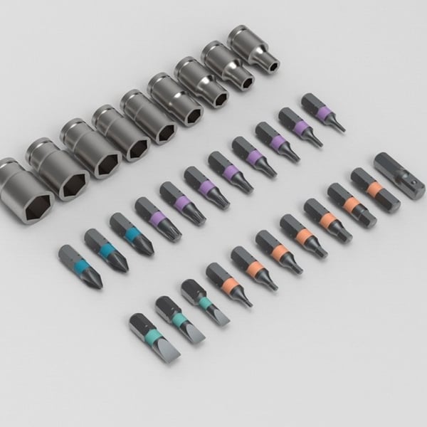 🔥Free Shipping & 50% OFF🔥24-in-1 Magnetic Ratcheting Screwdriver Set – Compact, Lightweight & Perfect for DIY Repairs 🔧💼