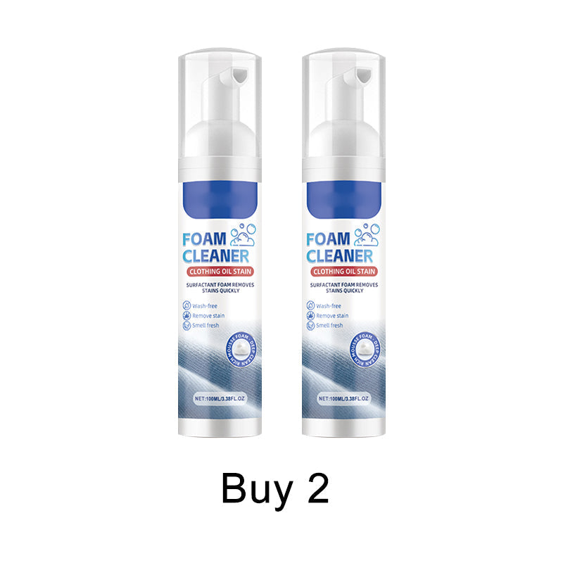 🔥Buy 2 Get 1 Free🔥Foam Cleaner for Grease Stains on Clothes