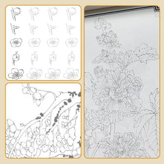 🎨HOT SALE🖼️ Chinese Painting White Drawing Copying Album