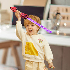 2-in-1 Retractable Double-Head Laser Sword Toy(50% OFF)