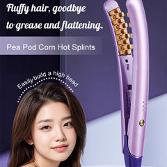 Pea Pod Corn Waffle Fluffy Hair Iron