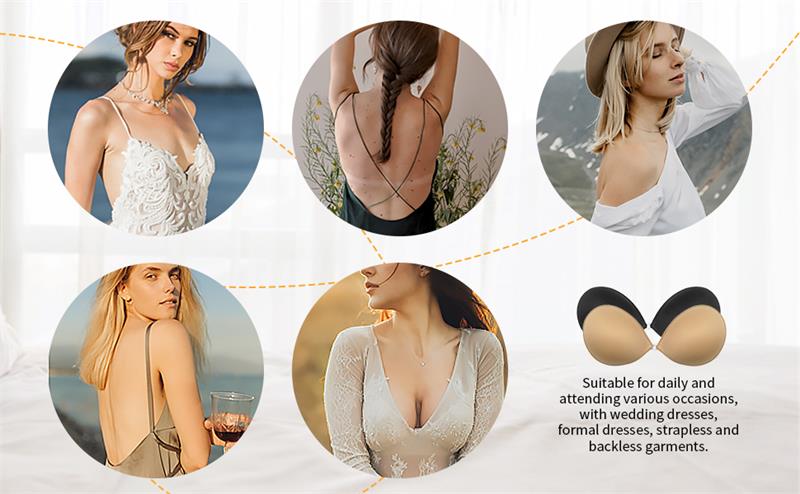 💗BUY 1 GET 1 FREE - 2 PAIRS - EACH ONLY £4.9!!🎁Adhesive Push-up Bra