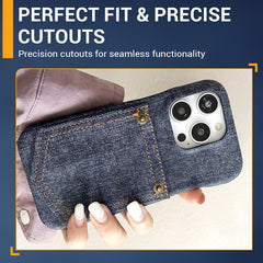 Vintage Phone Case with Card Slot for iPhone