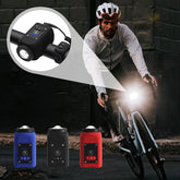 🔥Last Day Promotion 60% OFF🔥🔥Outdoor Waterproof Bike Headlight with Horn