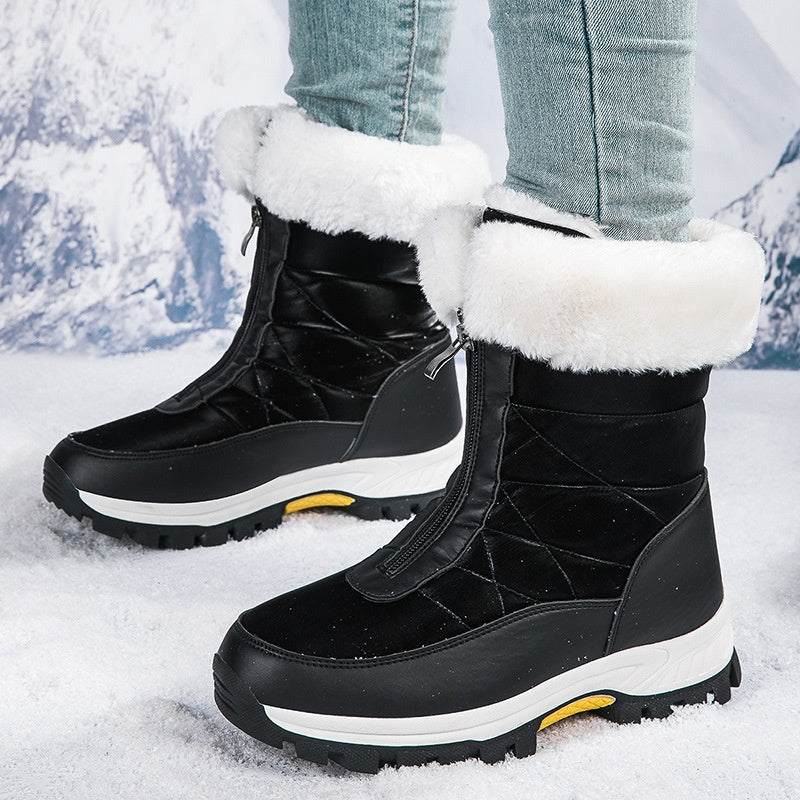 đ„Limited Hot Sale 50% OFFđWomenâs Non-Slip Warm Zipper Snow Boots
