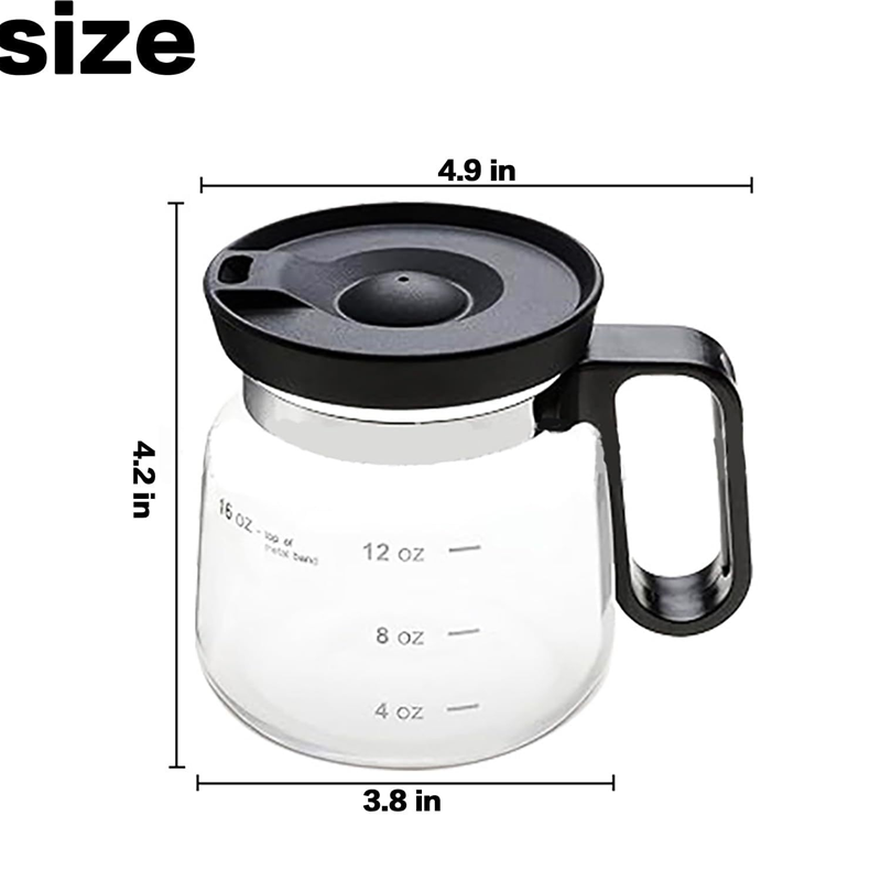 š„Limited Hot Sale 50% OFF+Free ShippingšGlass Pot Style Coffee Mug with Lid