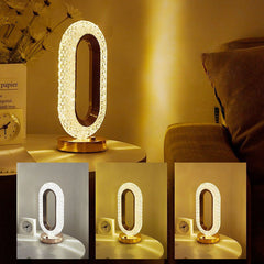 💥Last Day Special Sale 49% OFF👚50K+ SOLD! 🎁✨Rechargeable Luxury Crystal LED Night Light Lamp