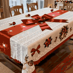 🎄Christmas Promotion 49% OFF🎁Stylish Christmas Printed Tablecloth