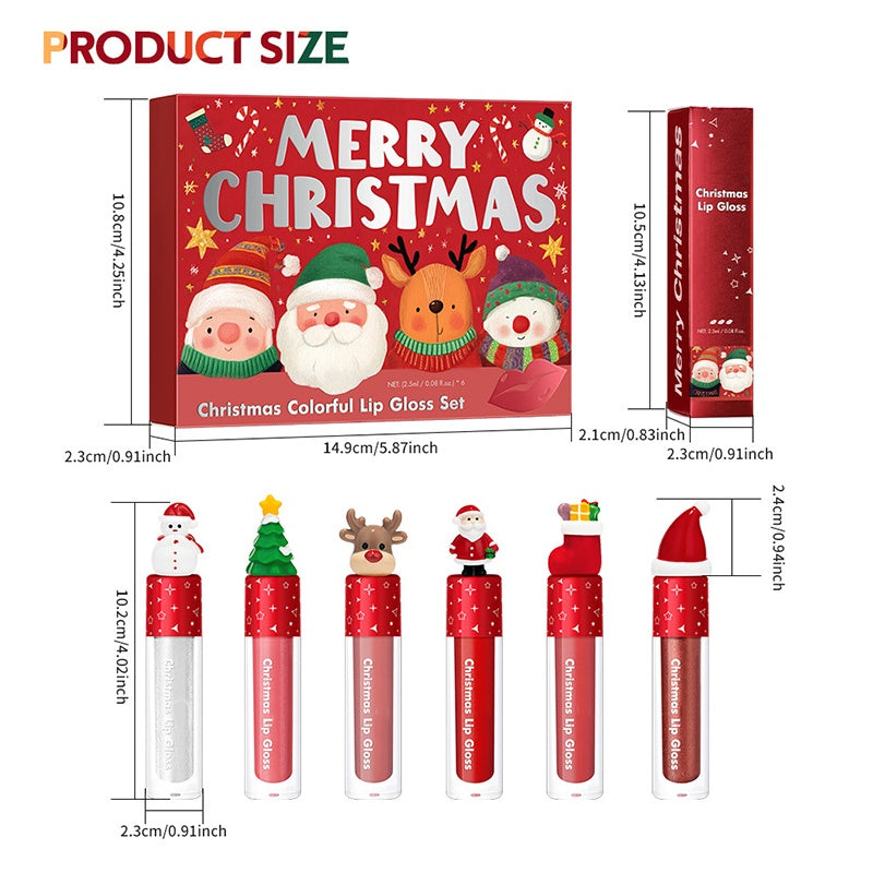 💄💋Christmas Sale 49% Off🎁Waterproof Long-Lasting Lip Gloss Set