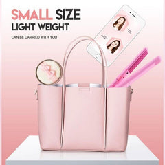 💥Limited time 50% off🔥⚡2-in-1 Mini Curling Wand & Flat Iron Hair Straightener