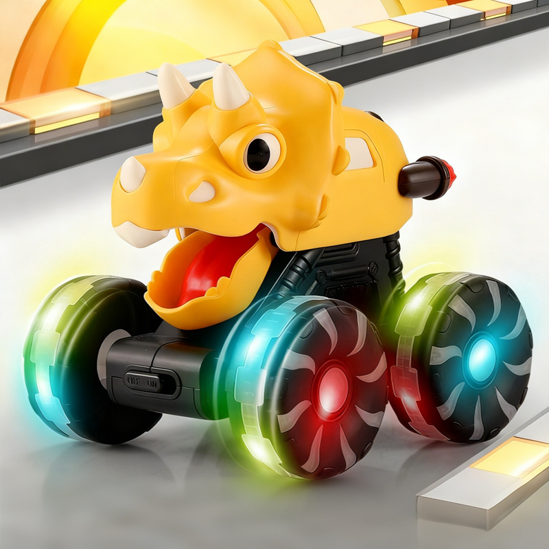 🎁Last Day Promotion 49% OFF🔥Press & Go Dinosaur Toy Car With Lights🦖