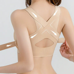 🔥Free Shipping & 50% OFF🔥Women's Front Closure Seamless Back Support Posture Bra
