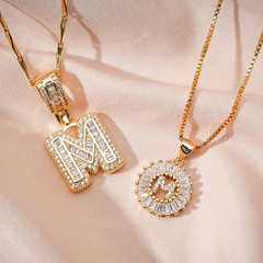 🌸LAST DAY SPECIAL PRICE!!🌸Gold Alphabet Pendant Necklace