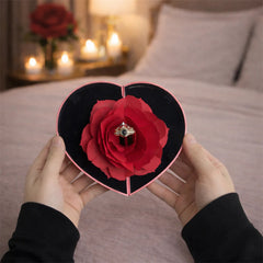 ❤️Free Shipping & 50% OFF❤️Surprise Rose Ring Box for Proposal Engagement