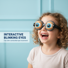 ⏰️Last Day For £8.99 Only⌛️Kids Pull-String Blinking Crazy Glasses